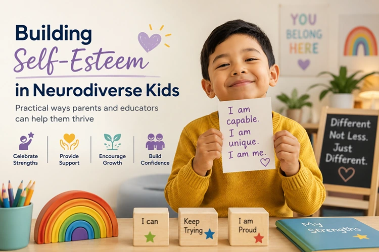 building self-esteem in neurodiverse kids
